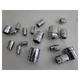 Snap On Tools Standard 1/4'&1/2'Drive Sockets