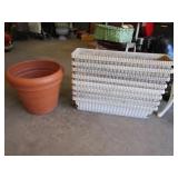 Planter W/Box Planters Plastic