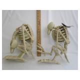 Halloween Skeleton Vulture Head Is Broke But Works