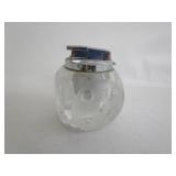 1960,s Glass Dice Table Lighter