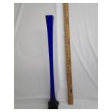Fluted Colbalt Blue Vase
