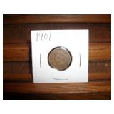1901 Indian Cent