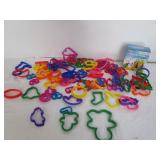 103 Qty Cookie Cutters,Popsickle Molds