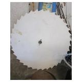 Very Large Saw Blade 38'R