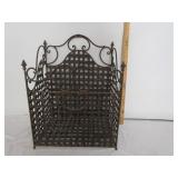 Iron Container For Firewood Or Kindeling
