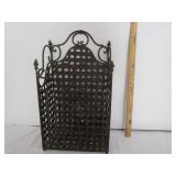 Iron Container For Firewood Or Kindeling