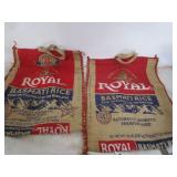 Burlap Rice Bags