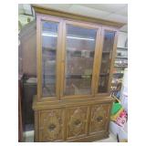 Mid Century China Cabinet 49'Wx15'Dx73'T