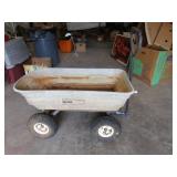 Garden Cart Has Flat