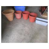 Misc Planters One Is Terra Cotta