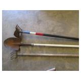 Shovel,Hoe,Rake