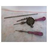 Vintage Hand Drills