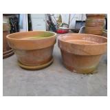 Terra Cotta Planters 9'Tx14.5'R