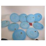 Fenton Christmas In America Collectable Plates
