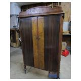 Antique Wardrobe 26'Wx20'Dx65'T