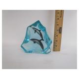 Kitty Cantrell Dolphin Genesis Mixed Media