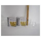 Unzipped Glass Zipper Bags