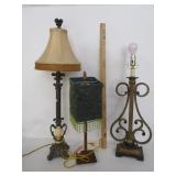 Assorted Vtg Lamps