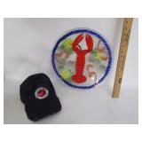 Lobster Glass Platter,Lobster Hat