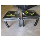 Asian Design End Tables Cosmitic Issues