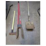 Shovel,Maul,Post Hole Digger