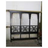 Asian Designed King Bed Missing End Piece