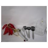 Ceramic Red Peppers Hanger,Utensils,Water Jug
