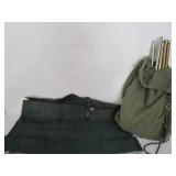 Scent Safe Travel Bag,With Tent Poles,Carry Sak