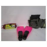 Flippers,Water Ski Rope,Flotation Vest