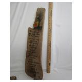 Painted Wood Art