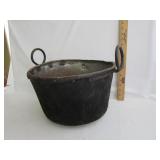 Hammered Copper Bucket 12.5'R
