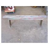Old Wood Bench 60"L