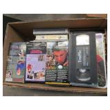 Box Full Of Vhs Movies