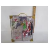 Plastic Doll Carrying Case With Accesories