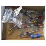 Assorted Tools,Screw Drivers,Sprinkler Head