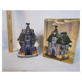 Spooky Mansion Votive House