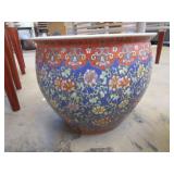 Oriental Planter 15"Rx12"T