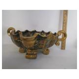 Satsuma Oriental Footed Centerpiece