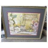 Gold Toned Framed Print 41"x35"