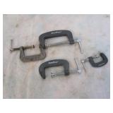 1",2",3" C-Clamps