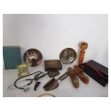 Vintage Items,Shoe Strechers,Wood Box