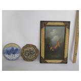 Rooster Country Decor,Plates