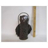 Metal Owl Basket