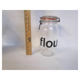 Vintage Flour Storage Jar
