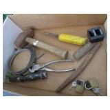 Tools,Locks,Sledge,Saw