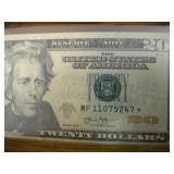 $20 2013 Star Note Ser#MF11079247*