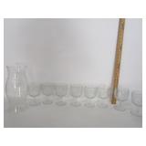 Etched Gold Rimmed Wine Glasses Etched Gold Rimmed Wine Glasses