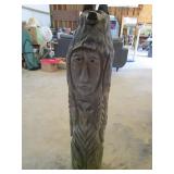 Carved Totem 47.5'T Carved Totem 47.5'T