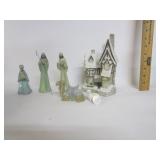 Christmas Figures, House Christmas Figures, House