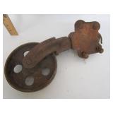 Old Rail Road Cart Wheel Old Rail Road Cart Wheel